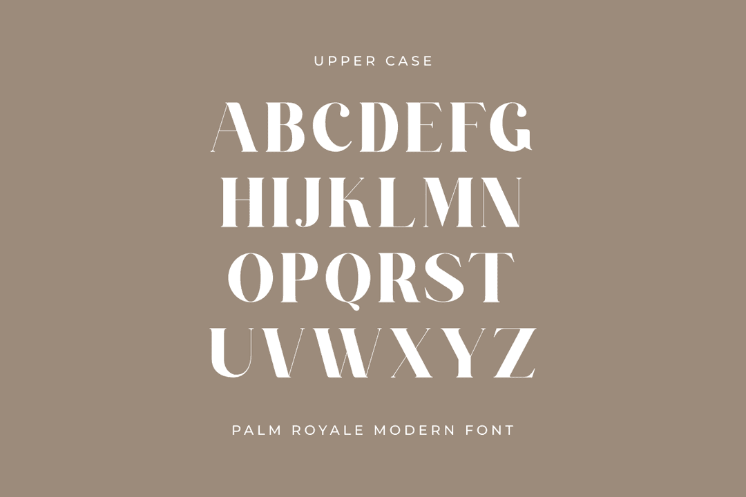 Palm Royale Font Image 2