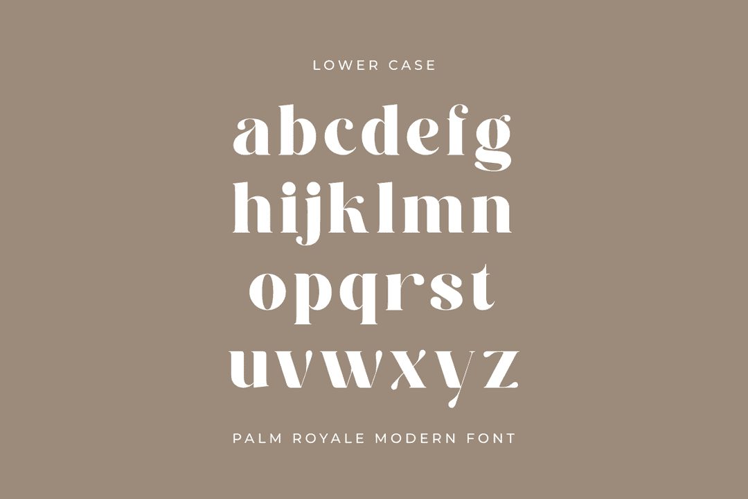 Palm Royale Font Image 3