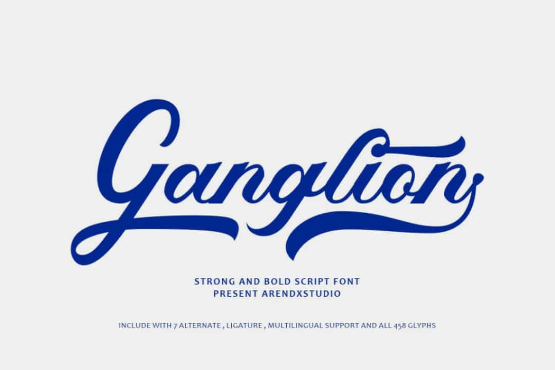 Ganglion Font Image 1