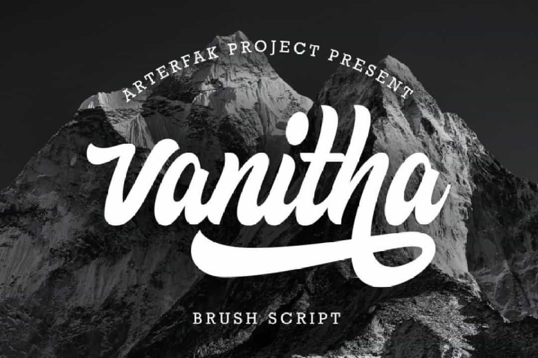 Vanitha Font Image 1