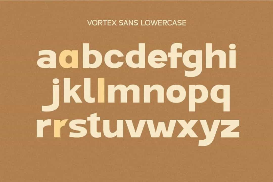Vortex Sans Font Image 3