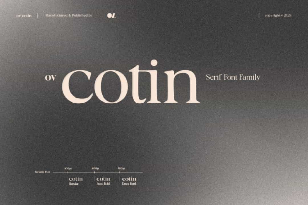 OV Cotin Font Image 1