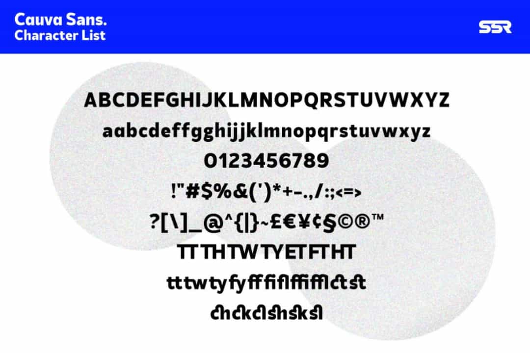 SS Cauva Font Image 3