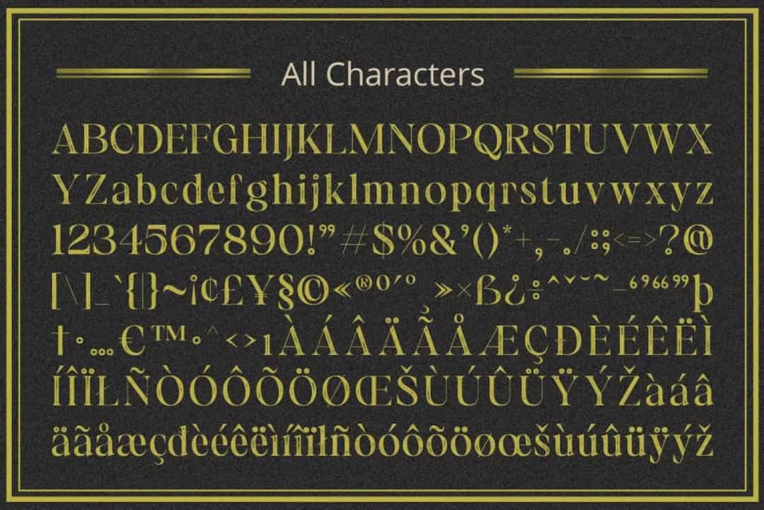 Gamilia Vintage Font Image 3