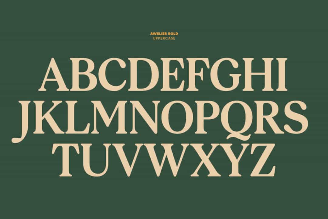MADE Awelier Font Image 2
