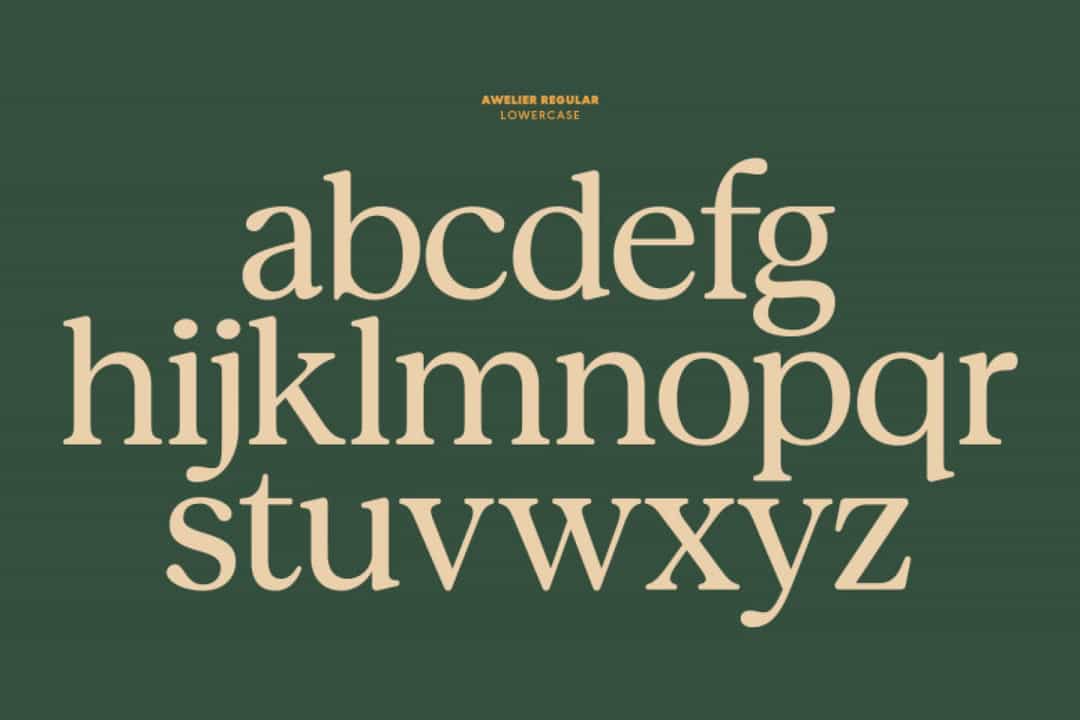MADE Awelier Font Image 3