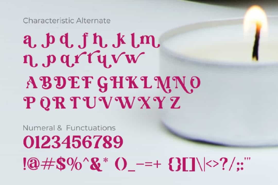 Avenita Font Image 4