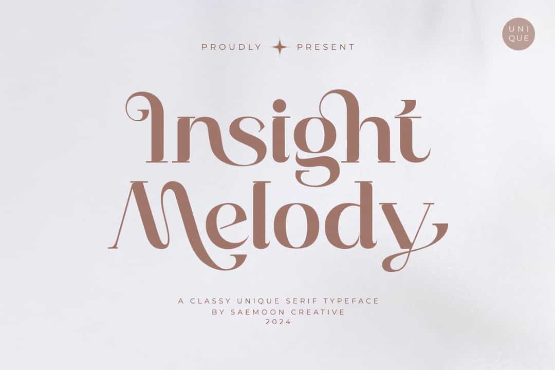 Insight Melody Font Image 1