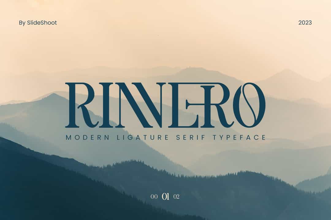 Rinnero Font Image 1
