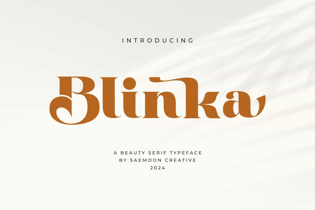 Blinka Font Image 1