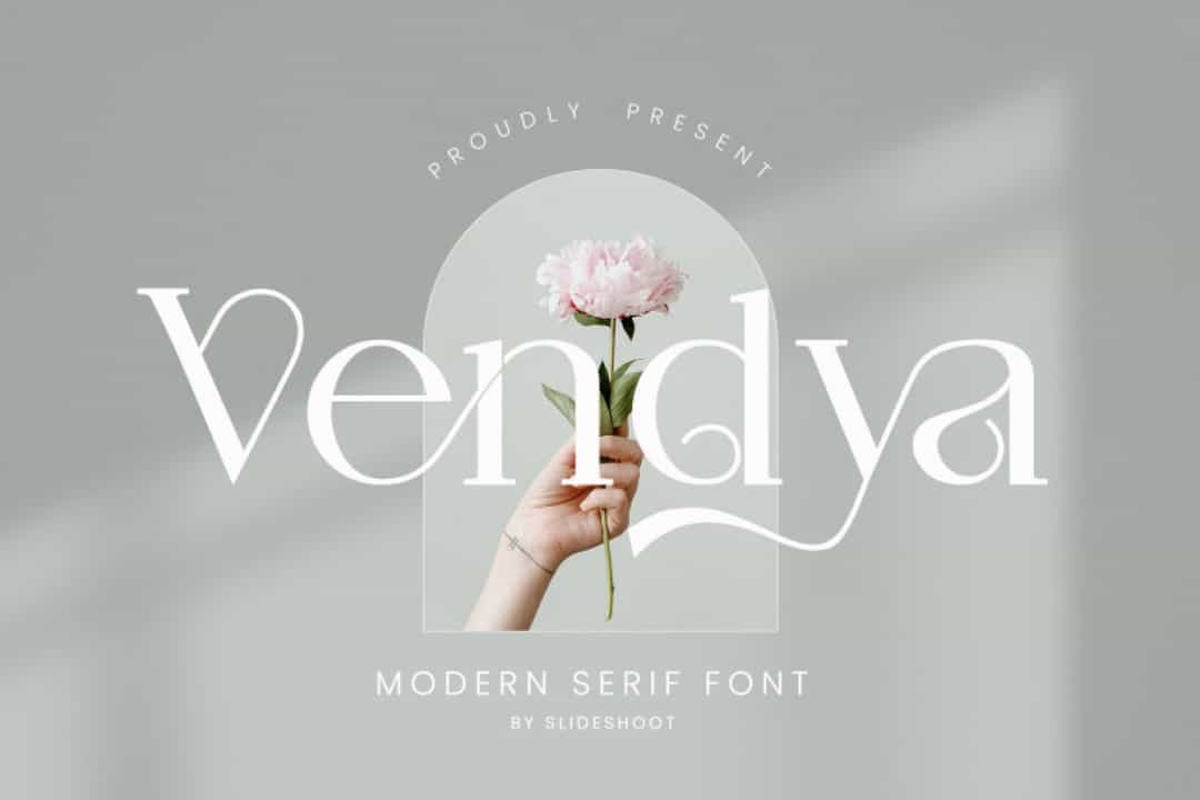 Vendya Font Image 1