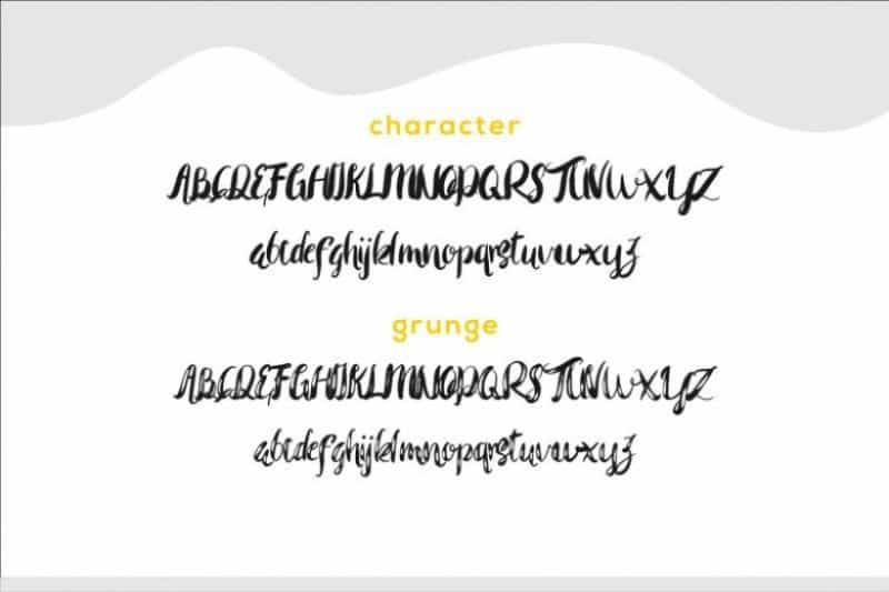 Rohman Script Font Image 3