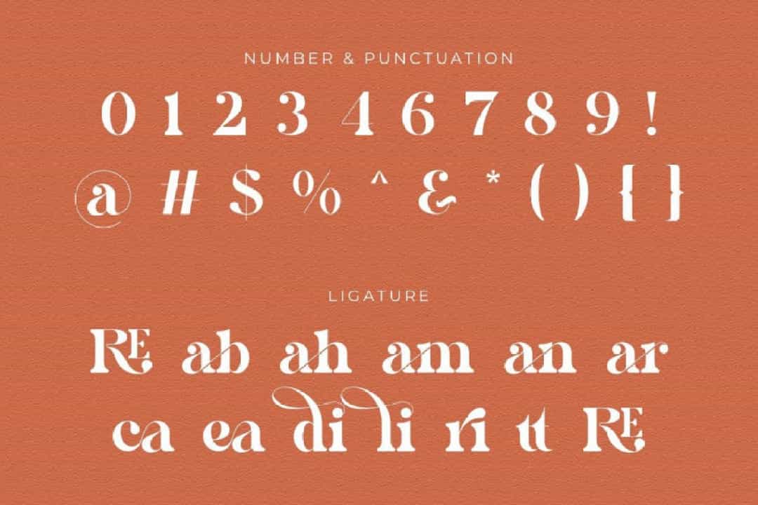 Retolia Font Image 3