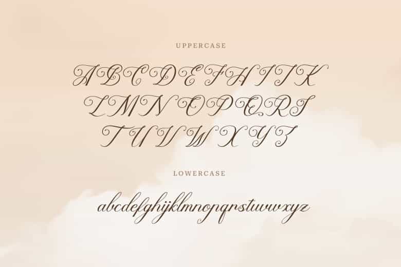 Bighried Ranbell Font Image 2