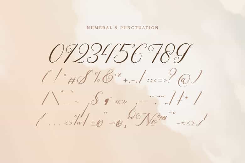 Bighried Ranbell Font Image 3