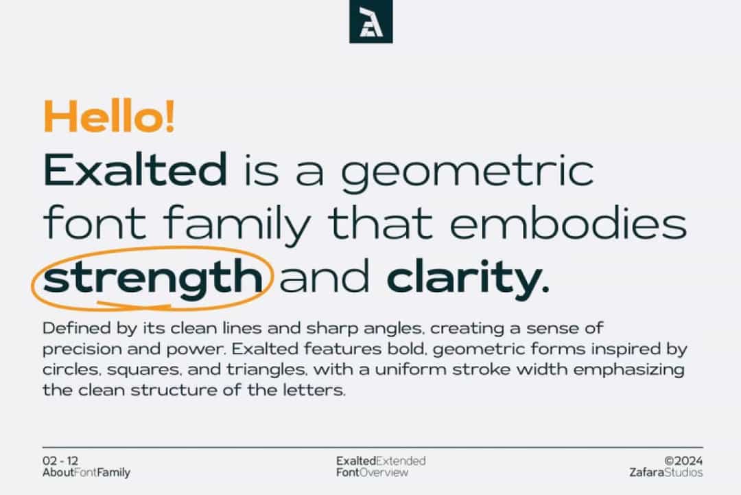 Exalted Extended Font Image 2