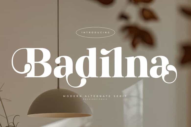Badilna Font Image 1