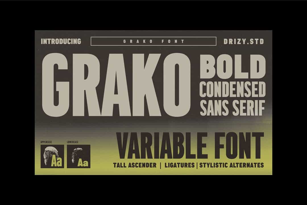 Grako Font Image 1