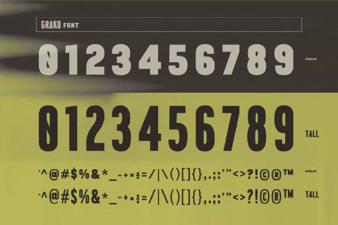 Grako Font Image 3