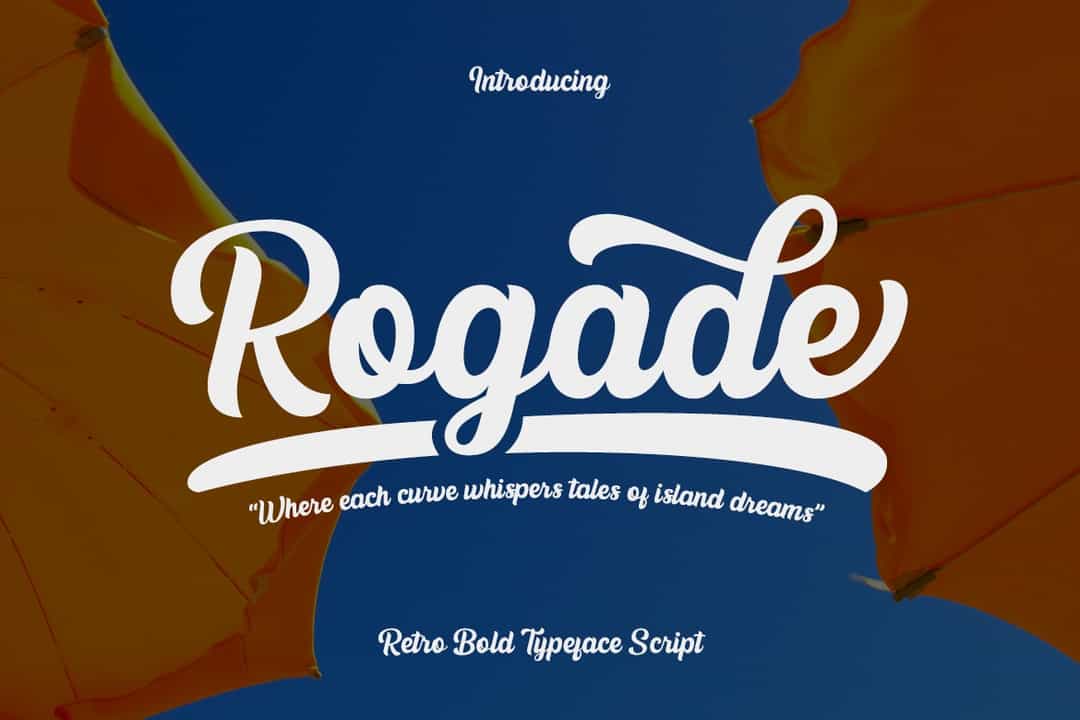 Rogade Font Image 1