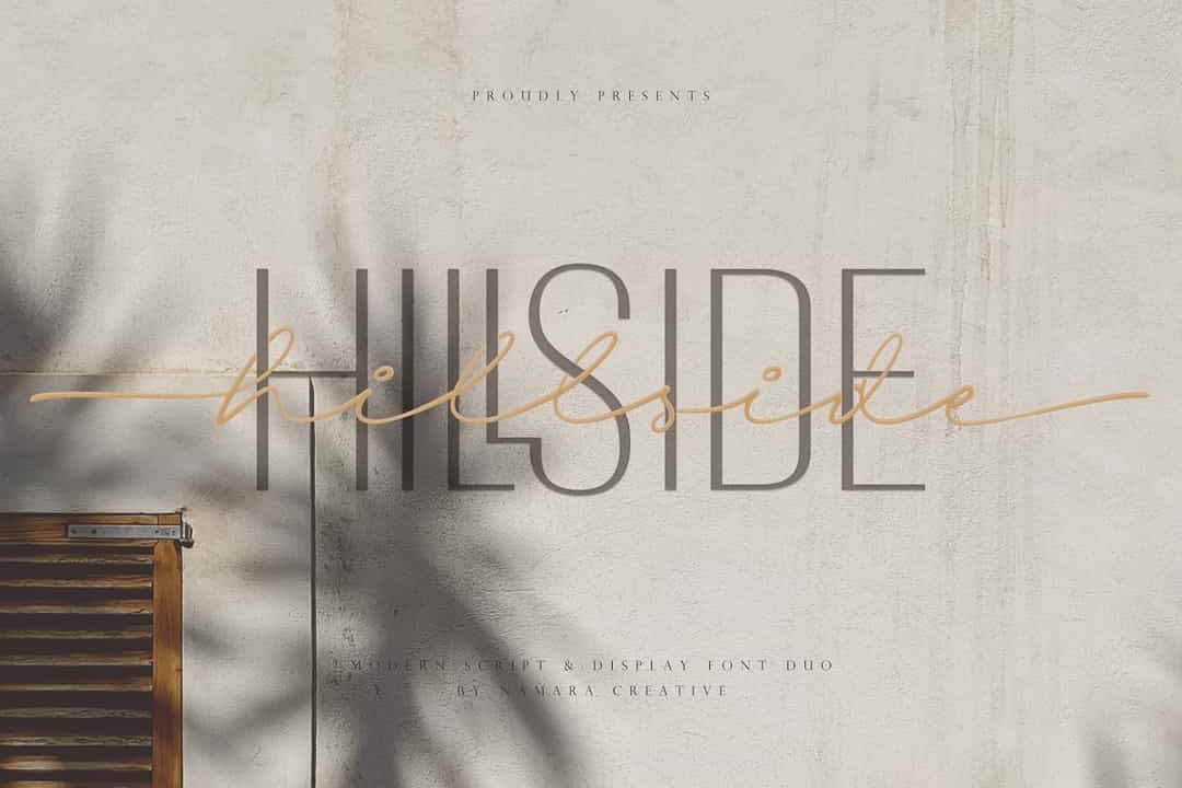 Hillside Font Duo Image 1