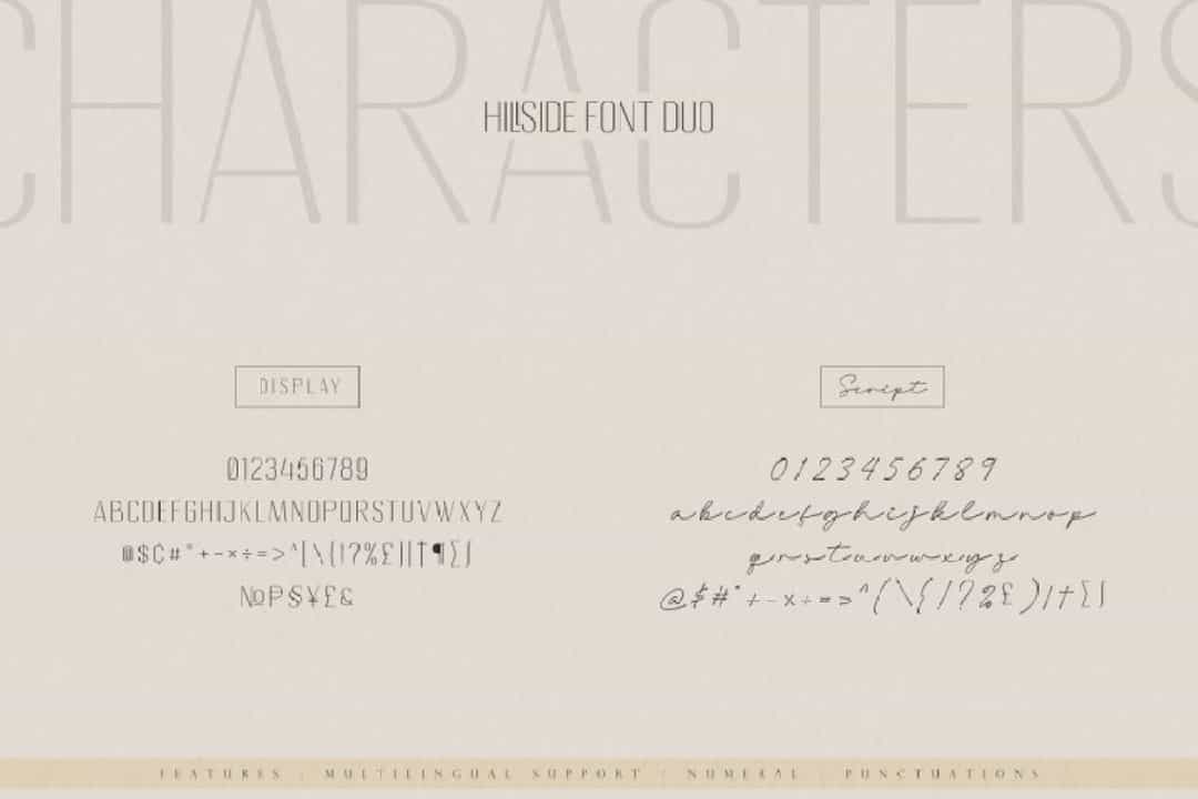 Hillside Font Duo Image 3