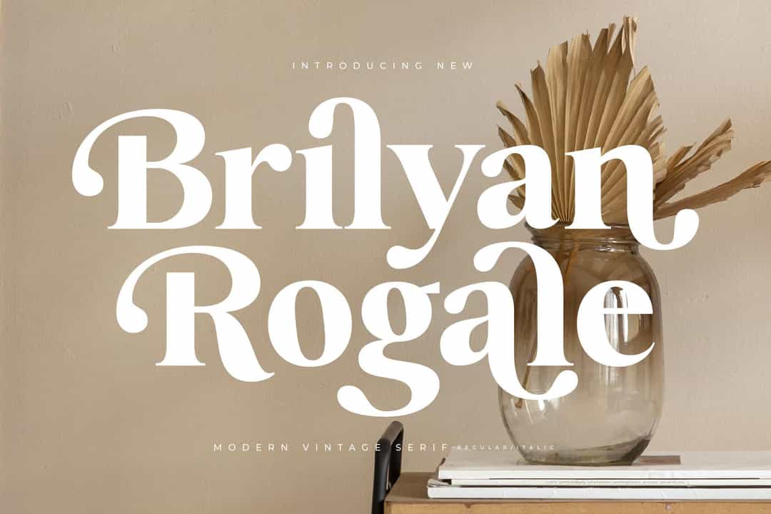 Brilyan Rogale Font Image 1