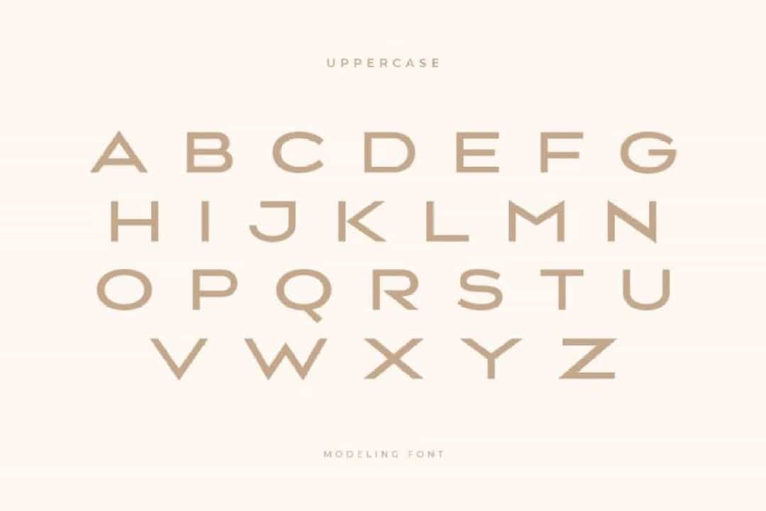 Modeling Font Image 2