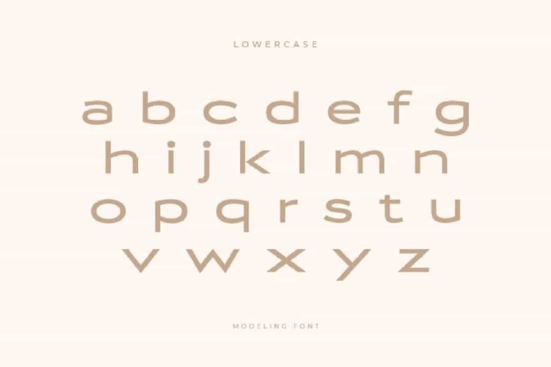 Modeling Font Image 3