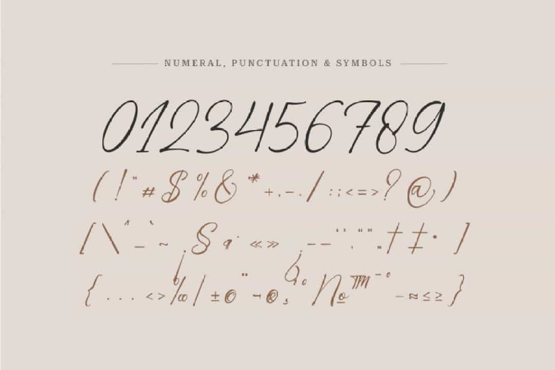 Aureliya Homnalej Font Image 3