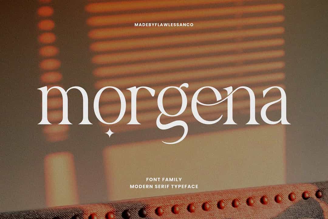 Morgena Font Image 1