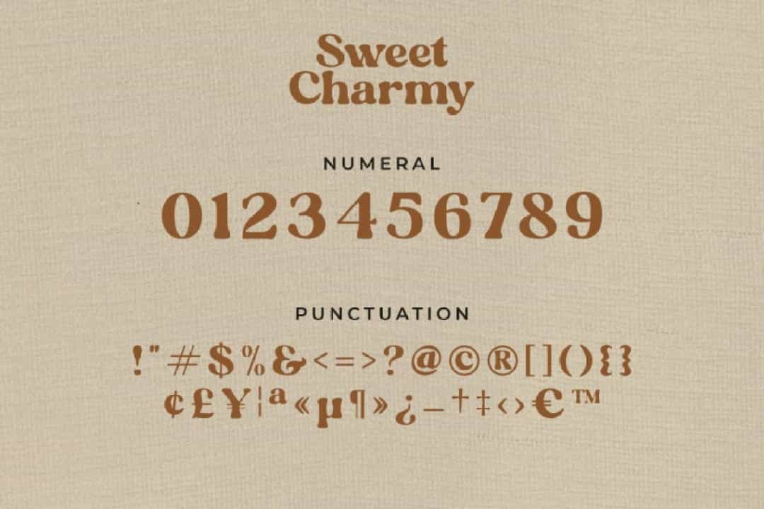 Sweet Charmy Font Image 3