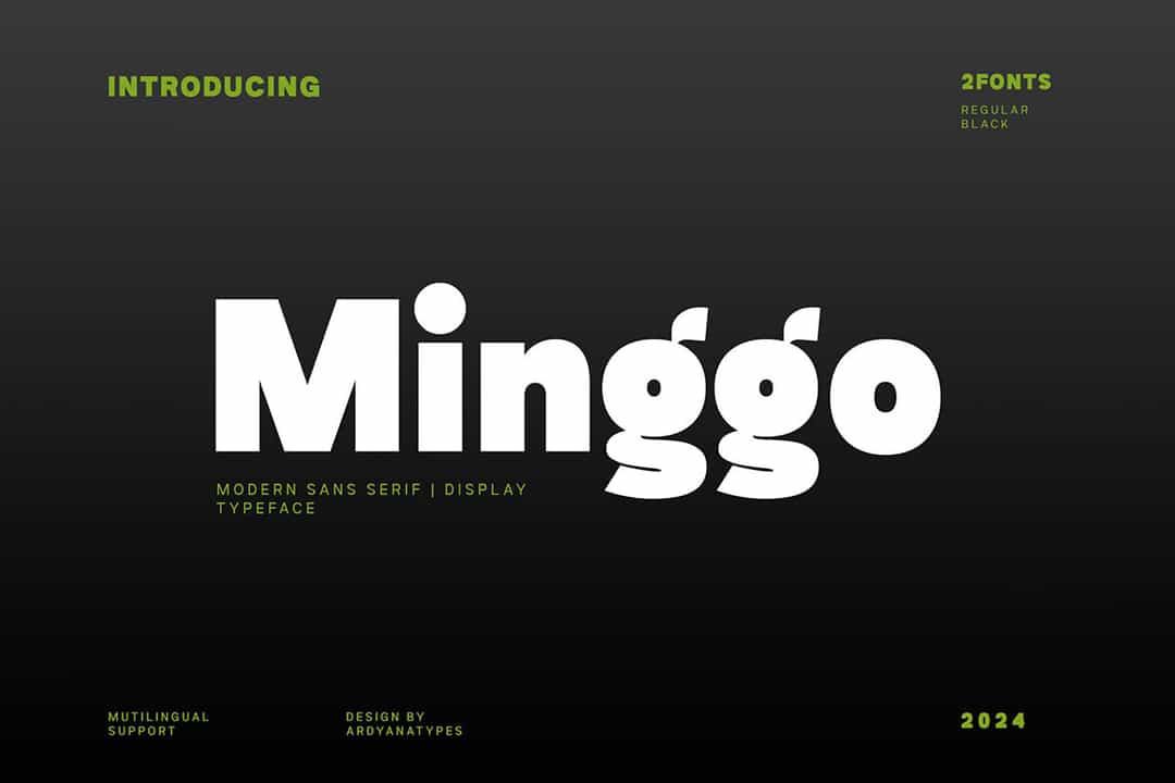 Minggo Font Image 1
