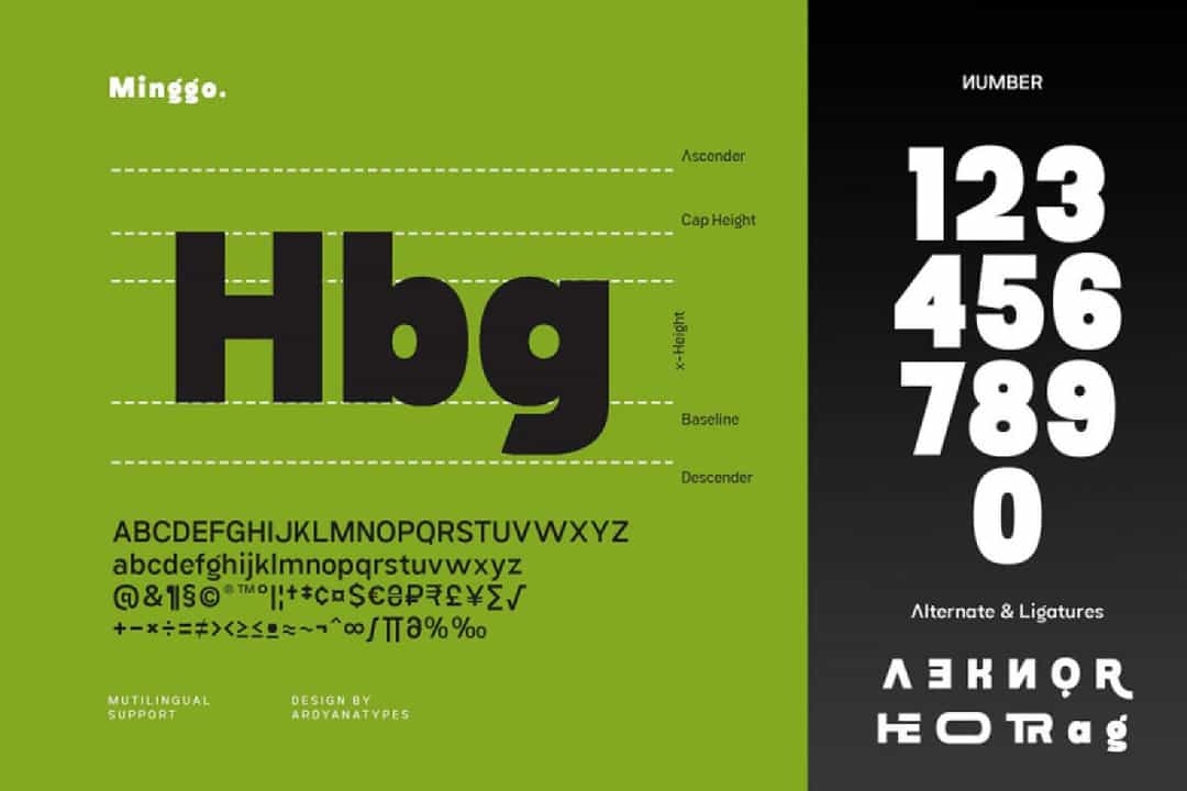Minggo Font Image 3