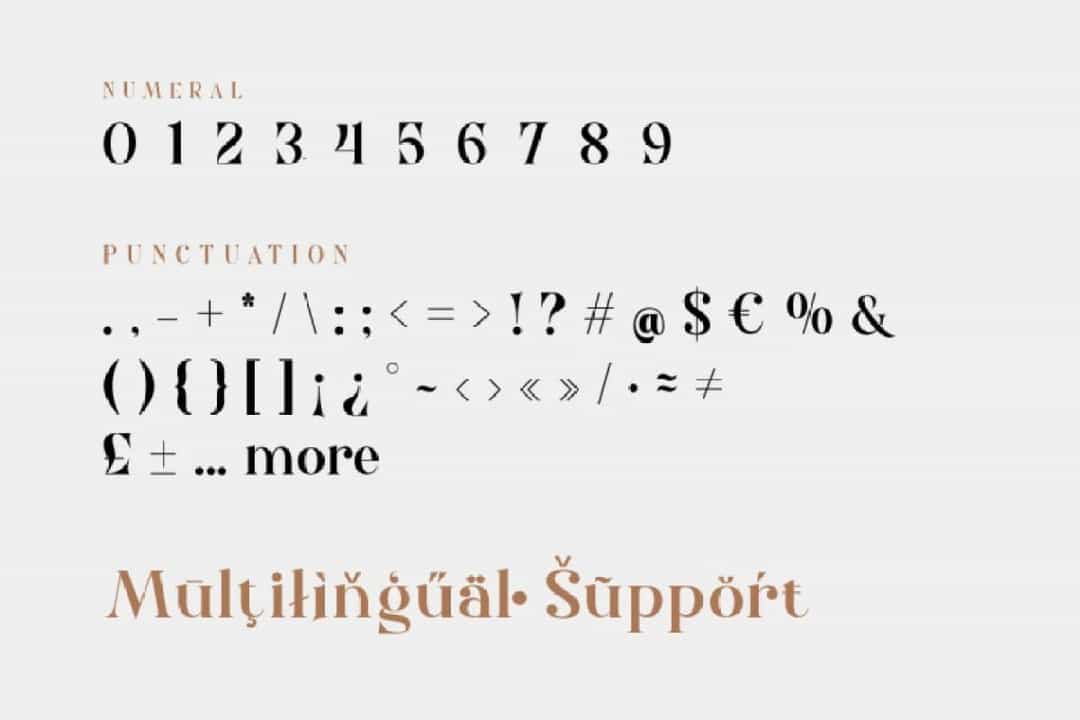 Nolaten Font Image 3