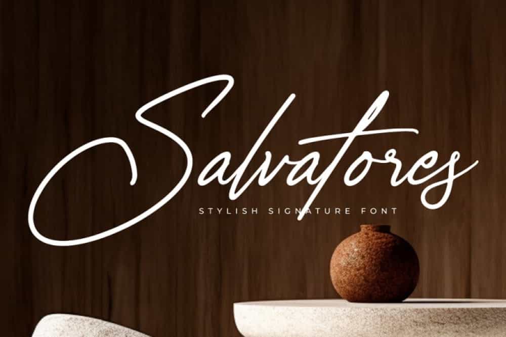 Salvatores Font Image 1