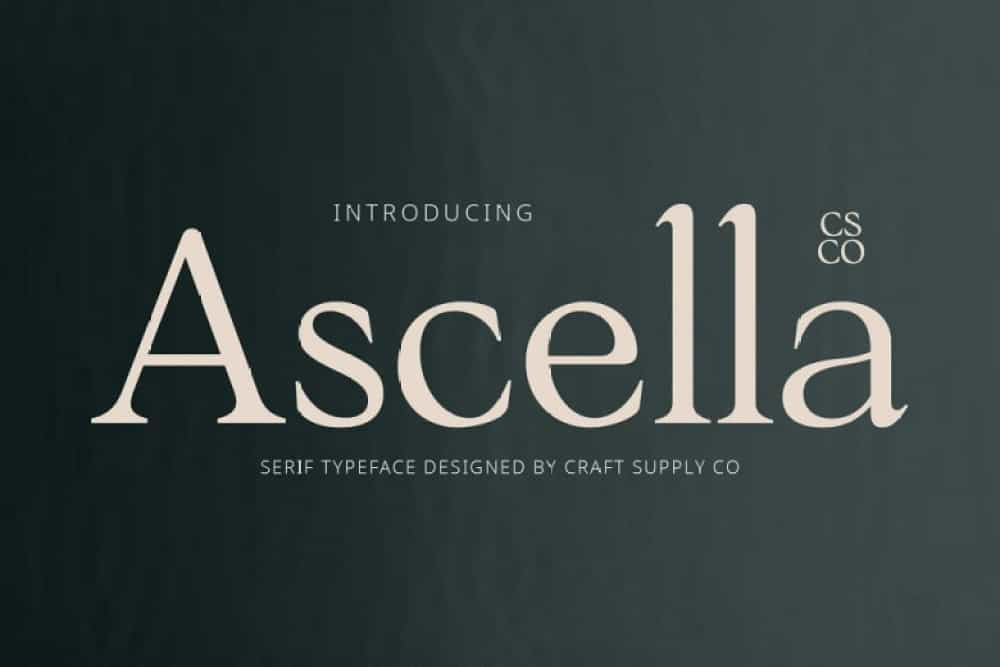 Ascella Font Image 1