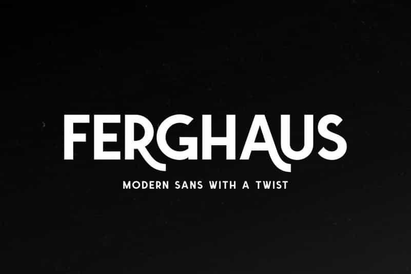 Ferghaus Sans Font Image 1