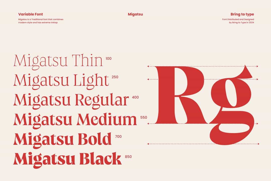 Migatsu Font Family Image 2