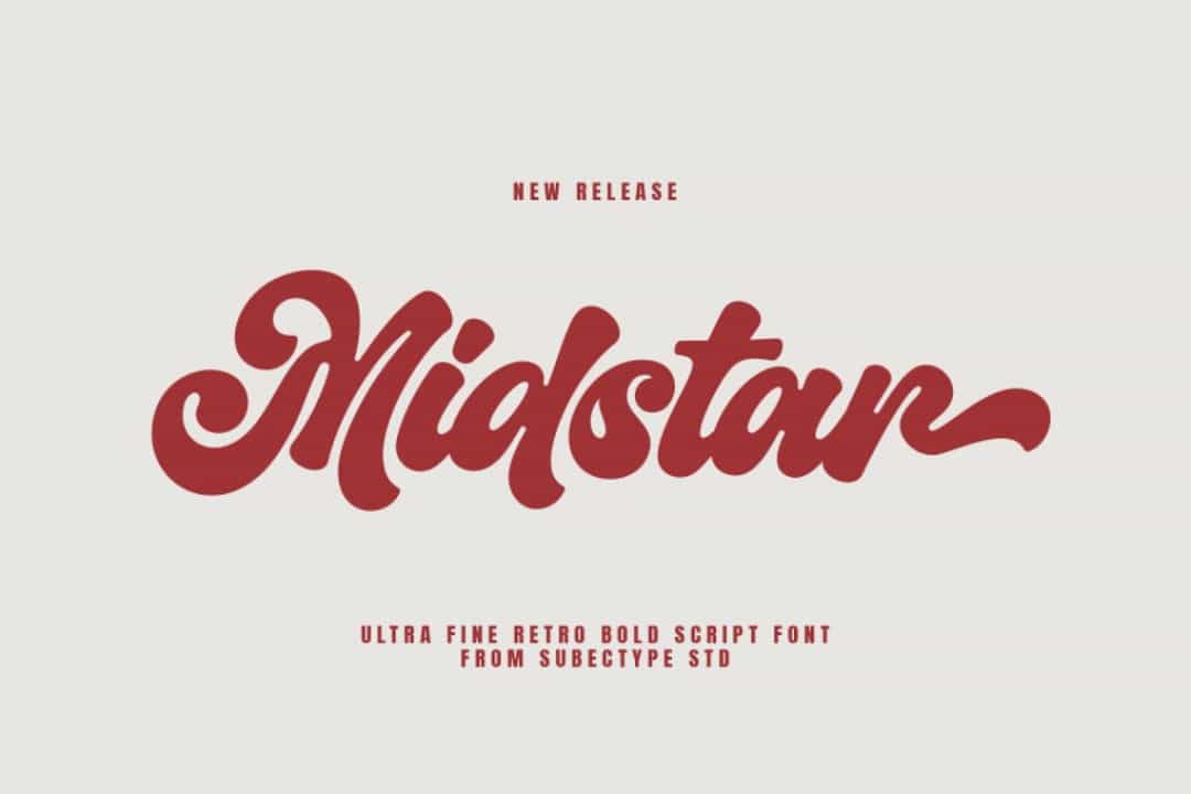 Midstar Font Image 1