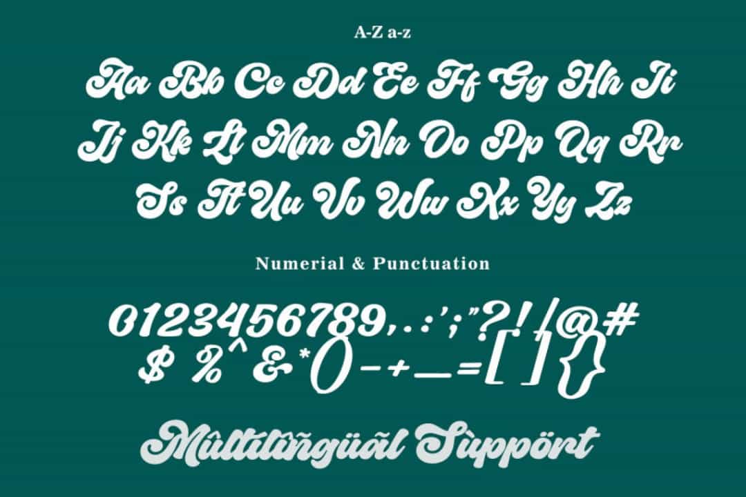 Midstar Font Image 3