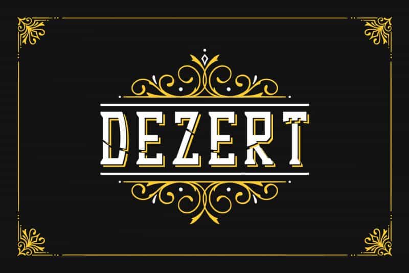 Dezert Typeface Image 1