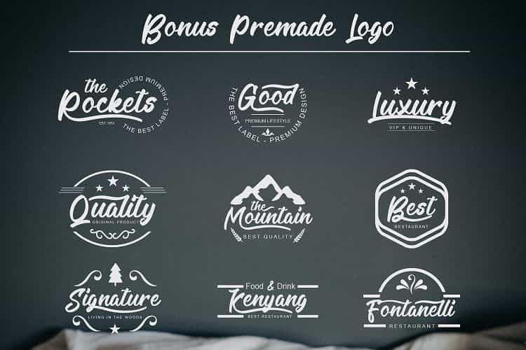 Legilature Script Font Image 2
