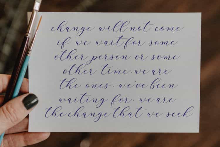 Clover Calligraphy Font Image 4