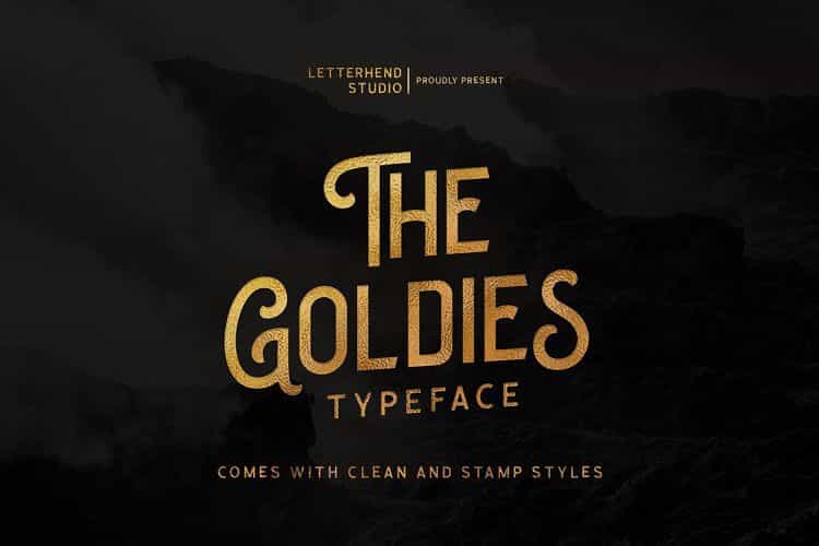 The Goldies Display Font Image 1