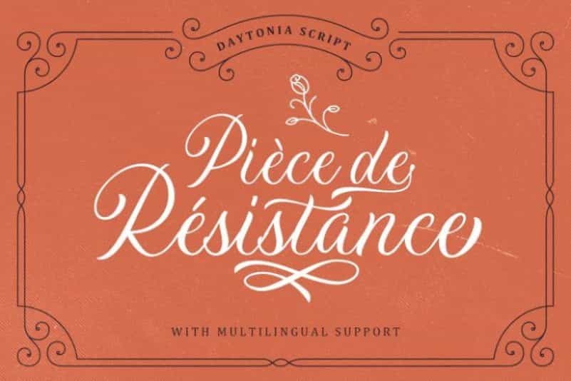 Daytonia Script Font Image 3