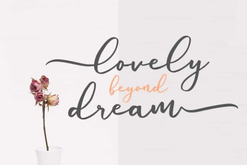 Masitha Script Font Image 2
