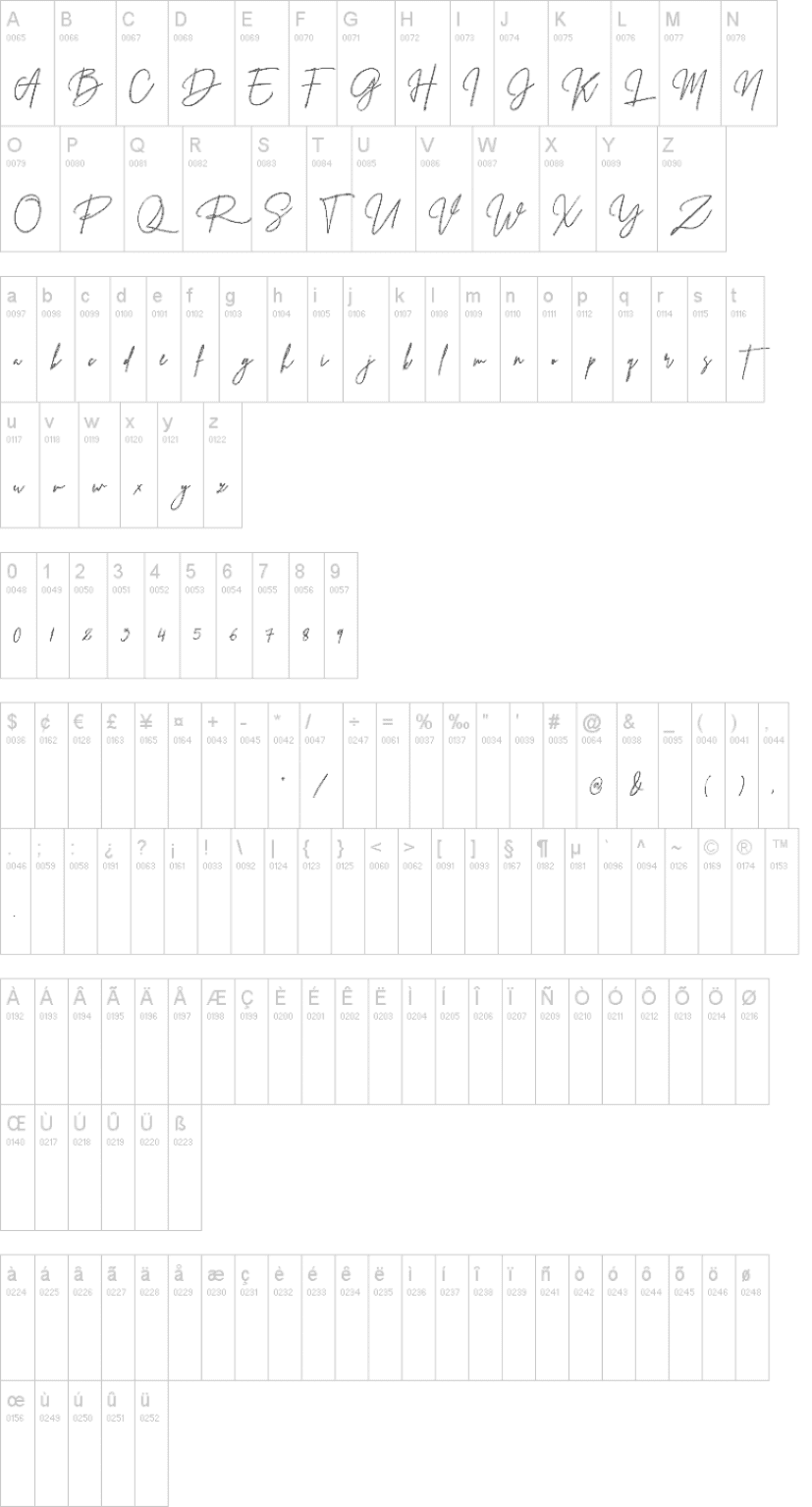Prestige Signature Font Image 2