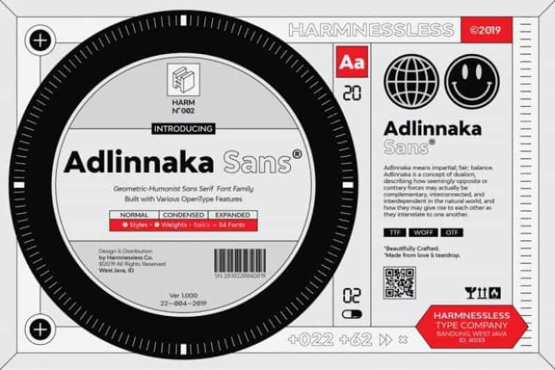 Adlinnaka Font Family Image 1