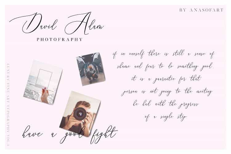 Queenland Script Font Image 2
